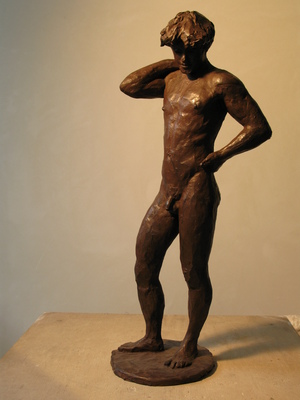 Staande III, brons h=58cm